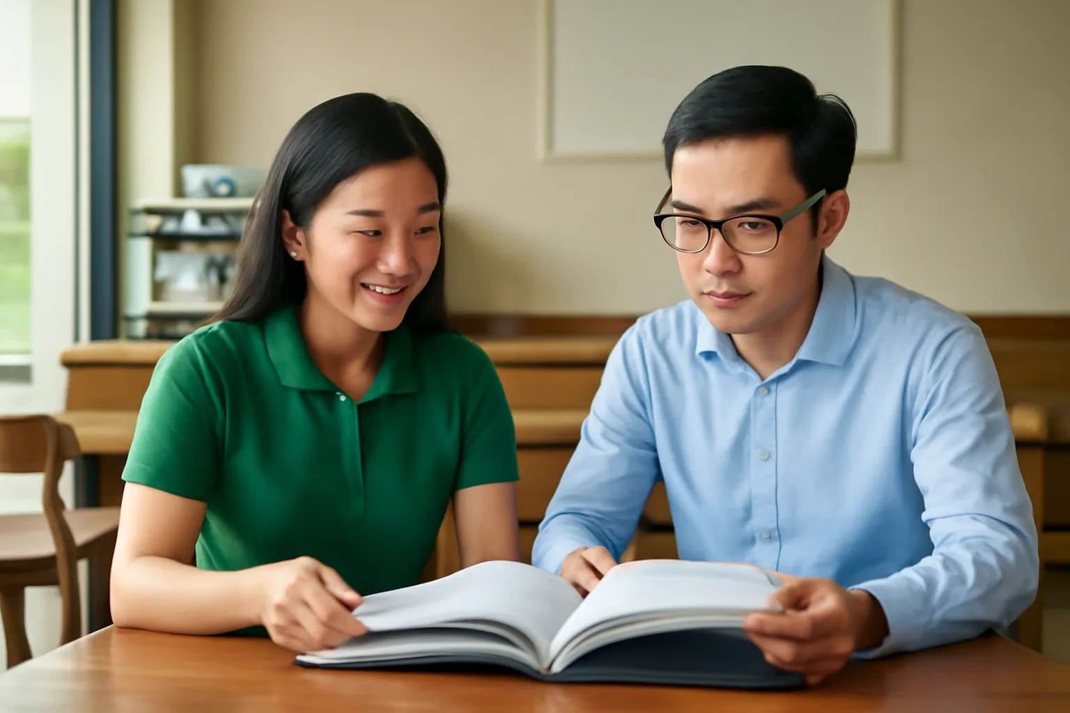 Chủ chuỗi quán đồ uống xem lại hợp đồng nhượng quyền cùng kế toán trong quán vắng